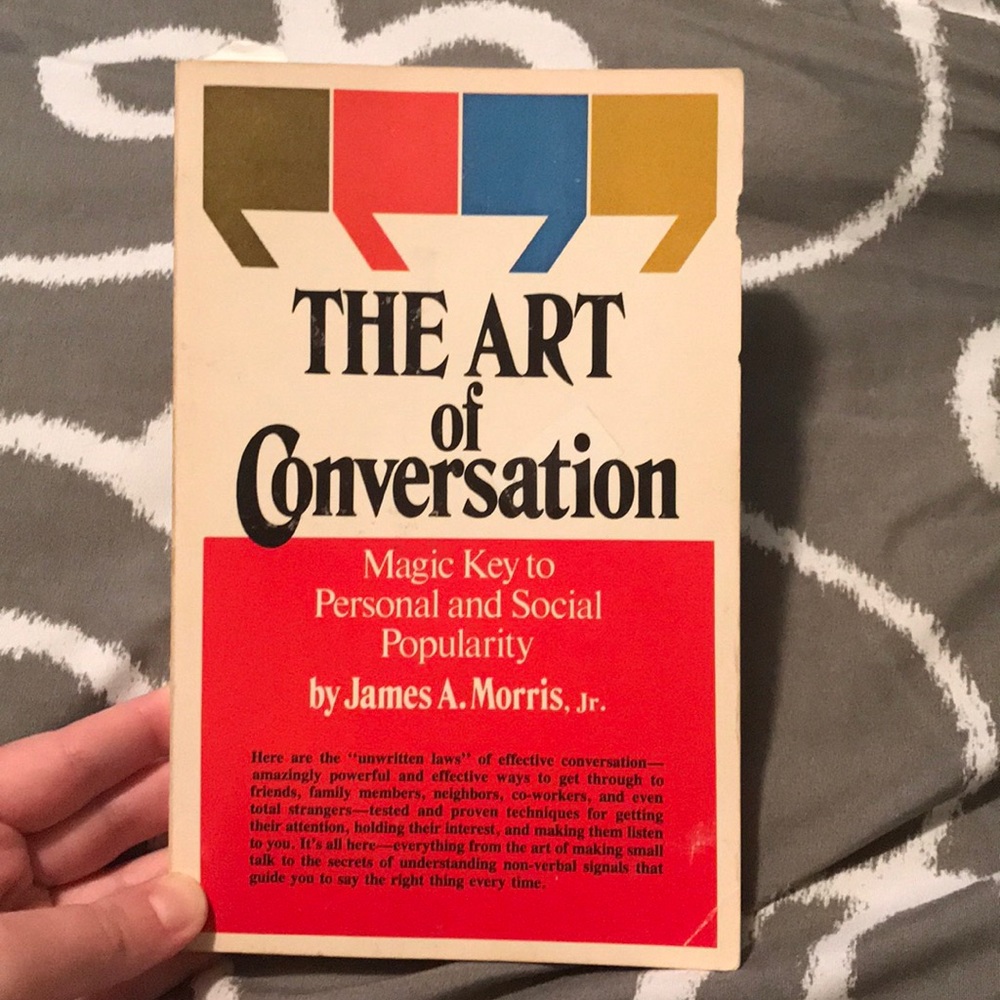 The art of conversation book